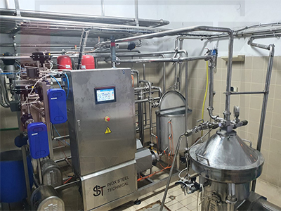 Closed plate pasteurization