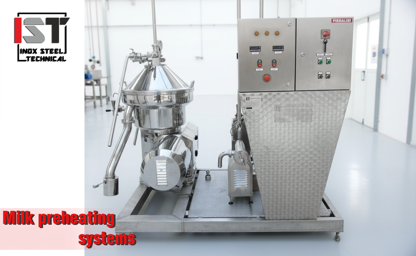 Milk preheating systems