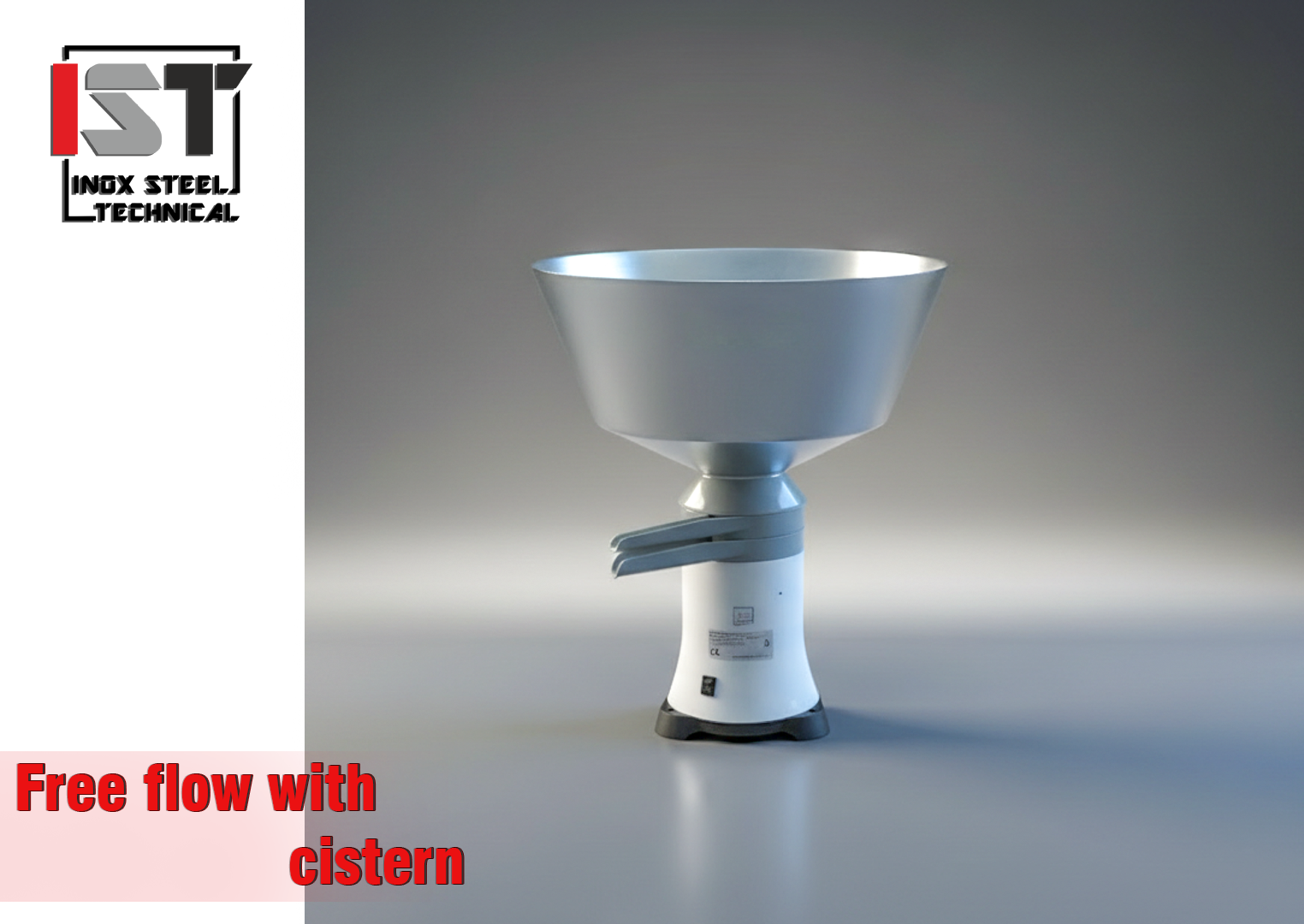 Free flow with cistern