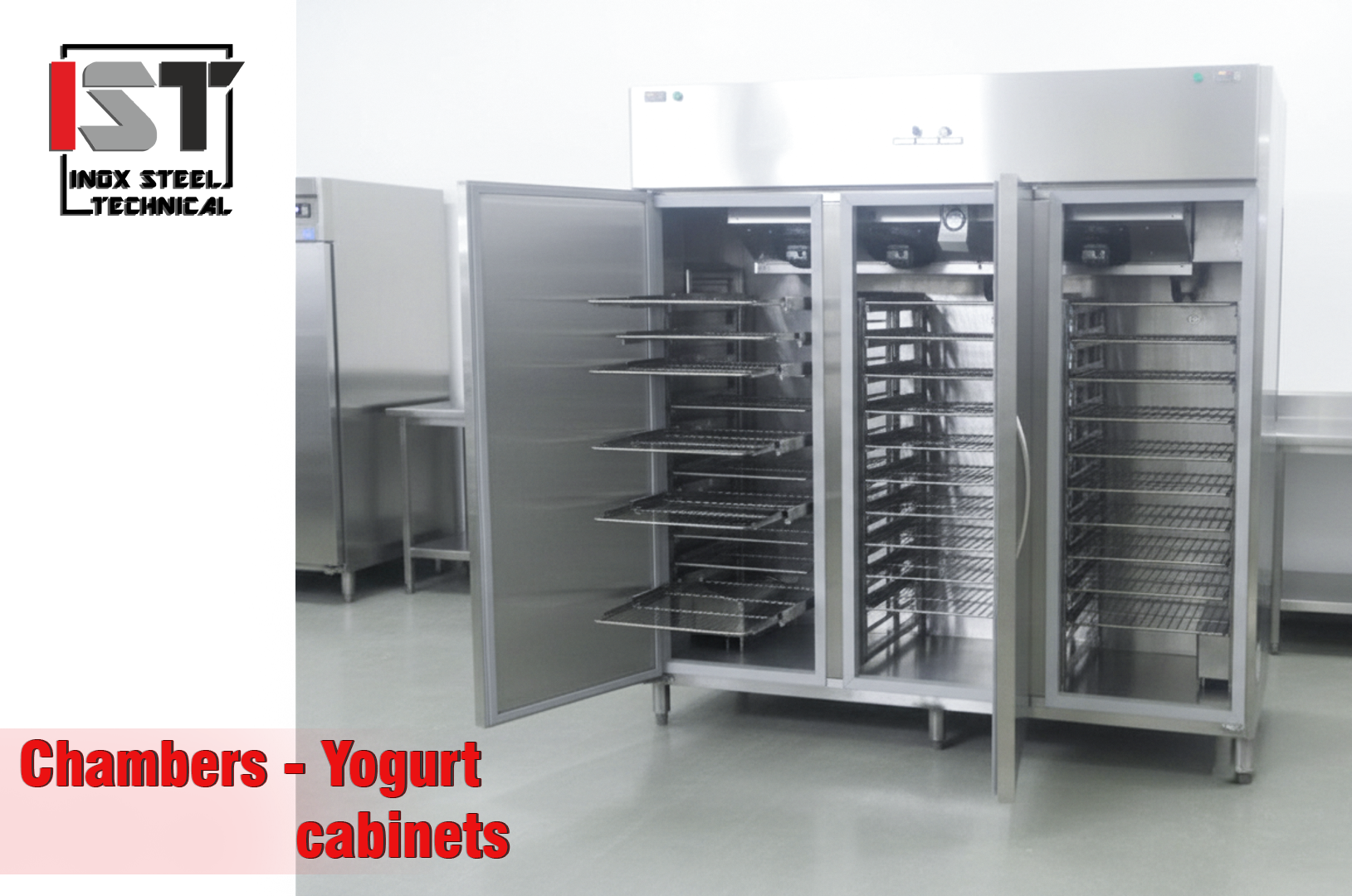 Chambers - Yogurt cabinets