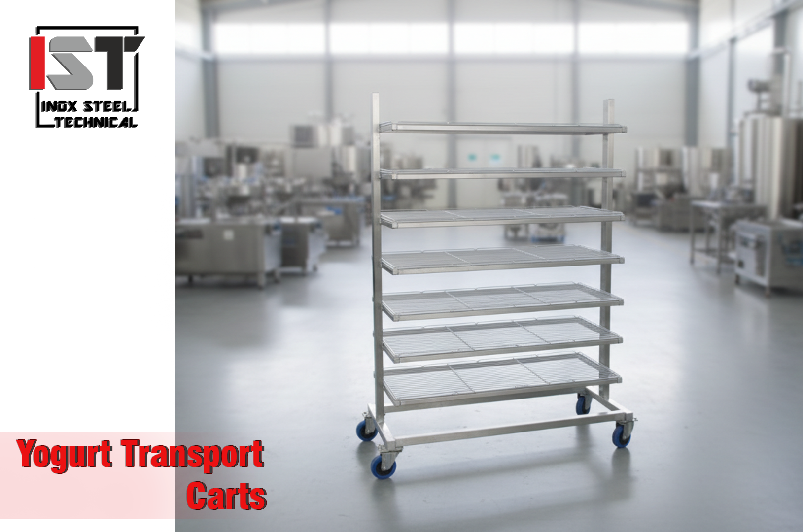 Yogurt Transport Carts